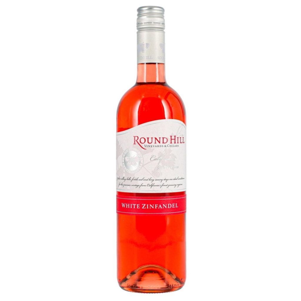 V.R. ROUND HILL ROSE WHITE ZINFANDEL 750 ML