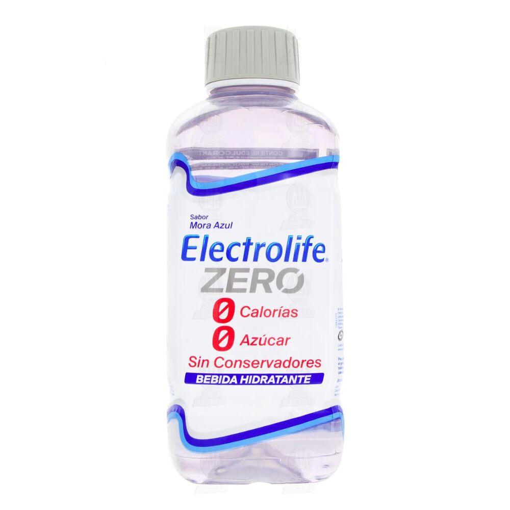 ELECTROLIFE ZERO MORA AZUL 625 ML