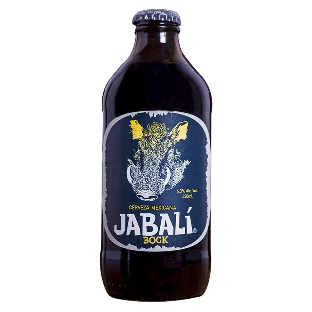 CERVEZA JABALI BOCK BT 330 ML