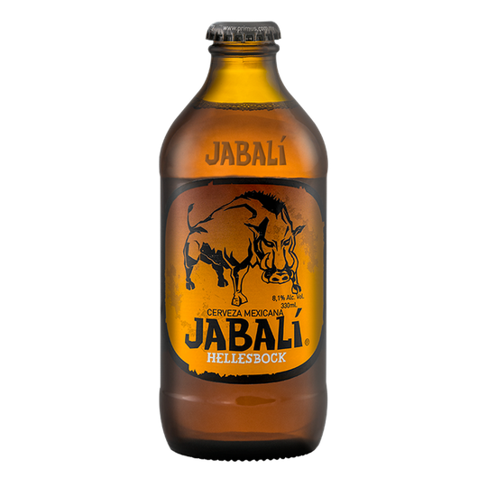 CERVEZA JABALI HELLESBOCK BT 355 ML