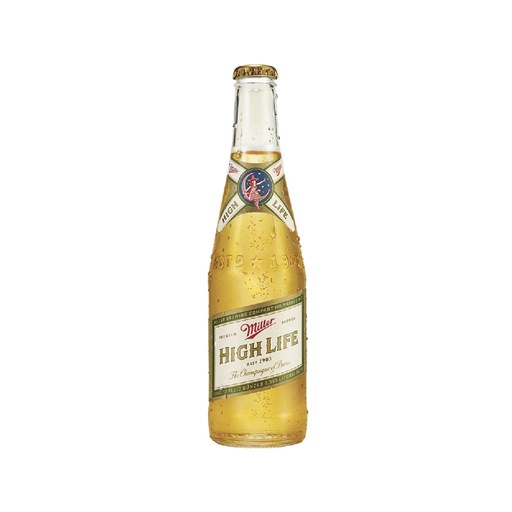 CERVEZA MILLER HIGH LIFE BT 355 ML