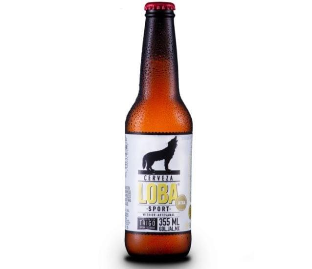 CERVEZA LOBA SPORT BOTELLA 355 ML