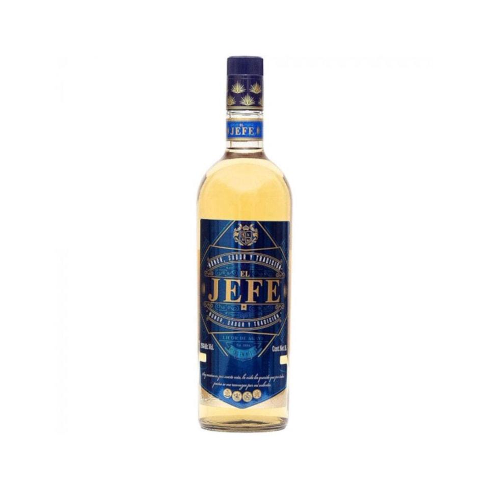 LICOR DE AGAVE EL JEFE AZUL 1 L