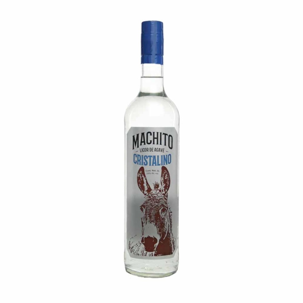 LICOR DE AGAVE MACHITO CRISTALINO 1 L