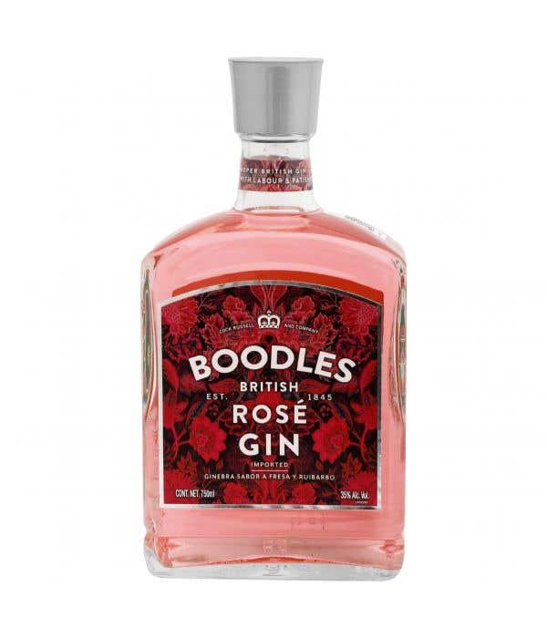 GINEBRA BOODLES LONDON ROSE 750 ML