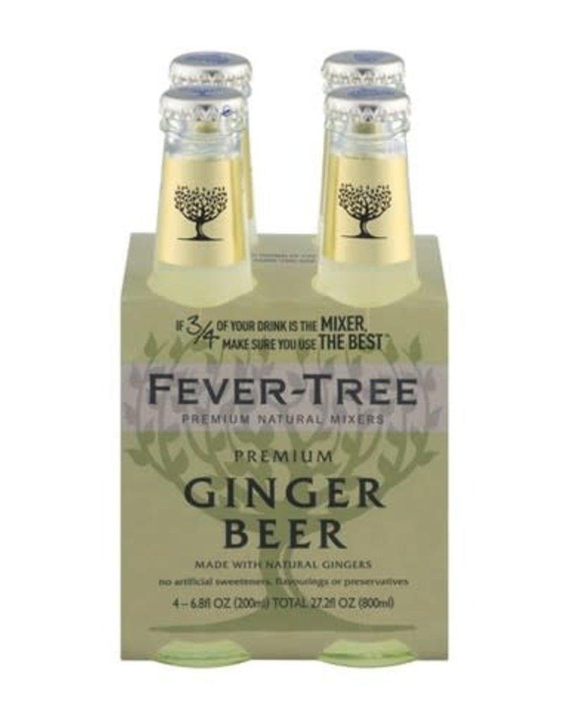FEVER-TREE GINGER BEER 4 PACK 200 ML
