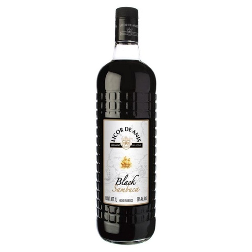 DE ANIS DOMECQ BLACK SAMBUCA 1 L