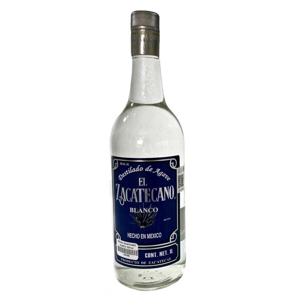 MEZCAL EL ZACATECANO BLANCO 1 L