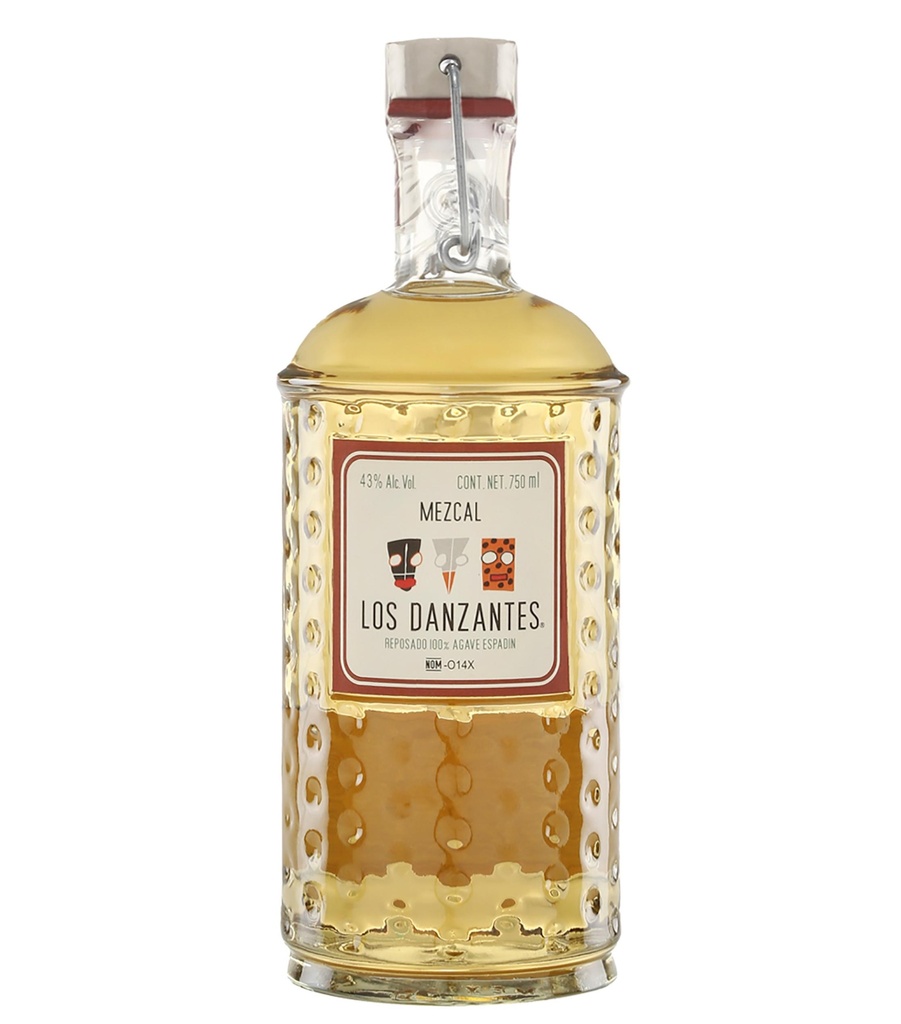 MEZCAL LOS DANZANTES REPOSADO 100% 750 ML