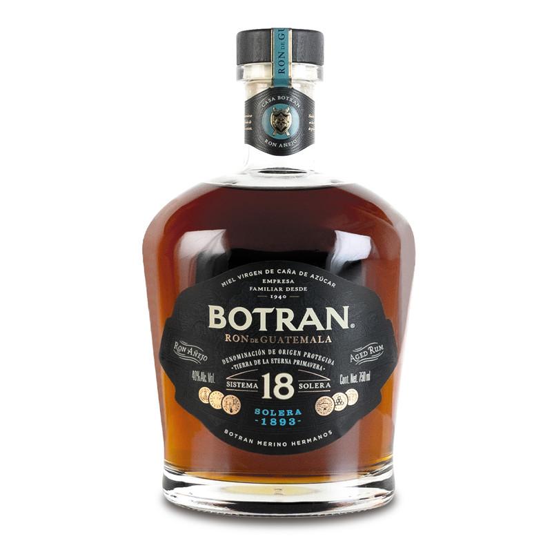 RON BOTRAN SOLERA GRAN RESERVA 18 AÑOS 750 ML