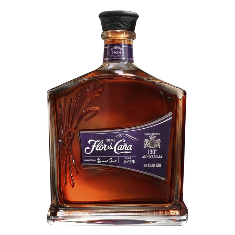 RON FLOR DE CAÑA 130 ANIVERSARIO 750 ML