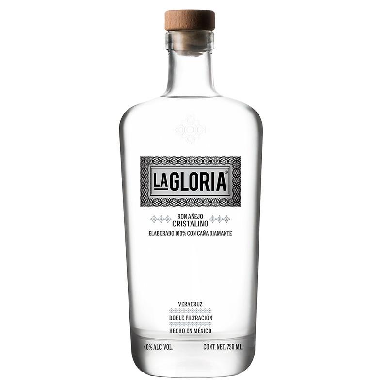 RON LA GRORIA AÑEJO CRISTALINO 750 ML