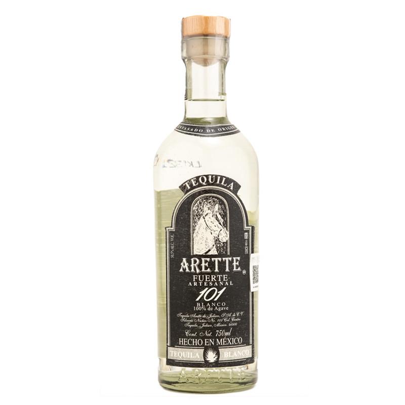 TEQUILA ARETTE ARTESANAL FUERTE 101 BLANCO 750 ML
