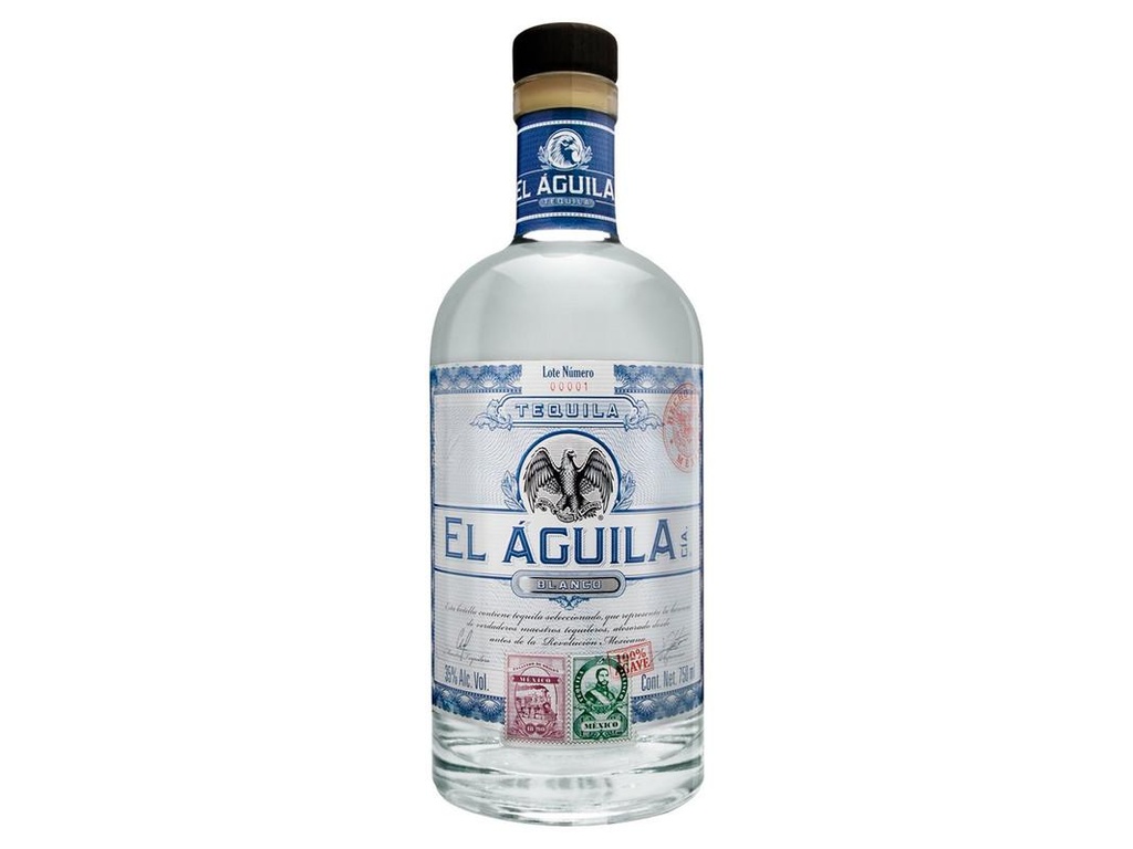 TEQUILA EL AGUILA CIA BLANCO 750 ML