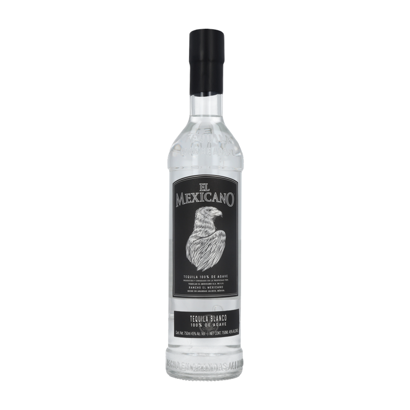 TEQUILA EL MEXICANO BLANCO 45º ALC. 750 ML