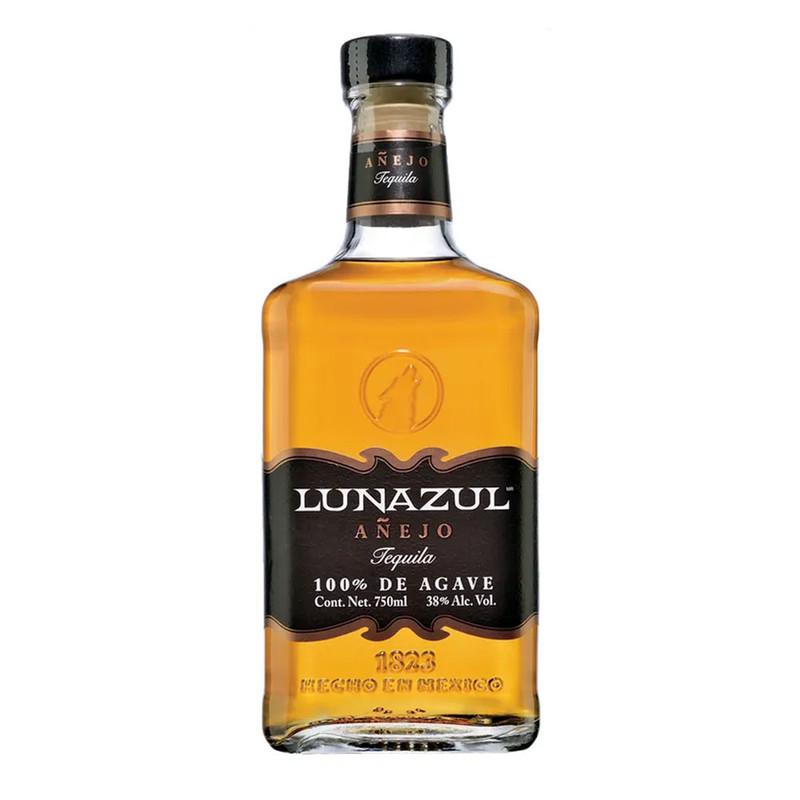 TEQUILA LUNAZUL AÑEJO 750 ML