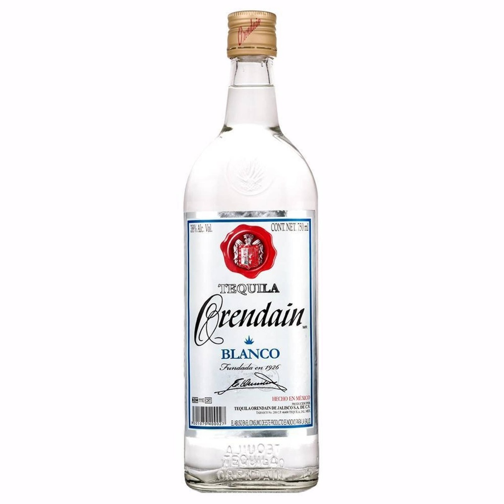 TEQUILA ORENDAIN BLANCO 500 ML