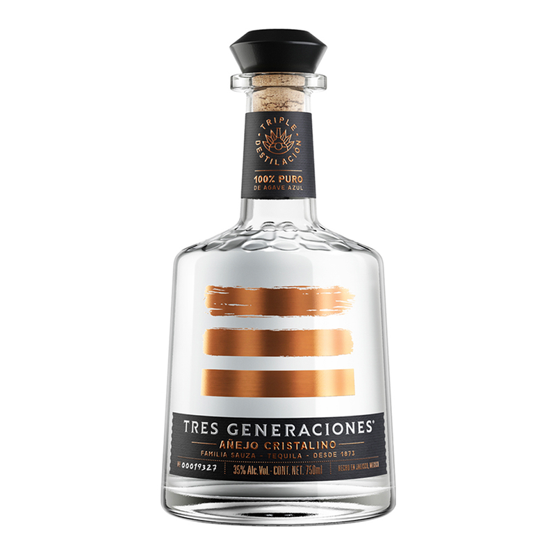TEQUILA SAUZA 3 GENERACIONES CRISTALINO 750 ML
