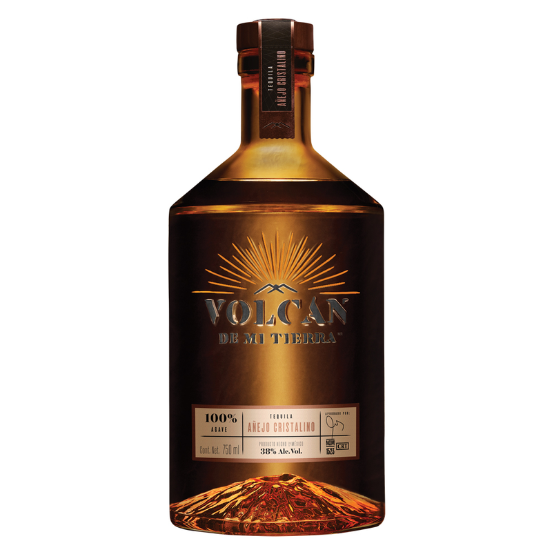 TEQUILA VOLCAN DE MI TIERRA AÑEJO CRISTALINO LUMINOUS 750 ML