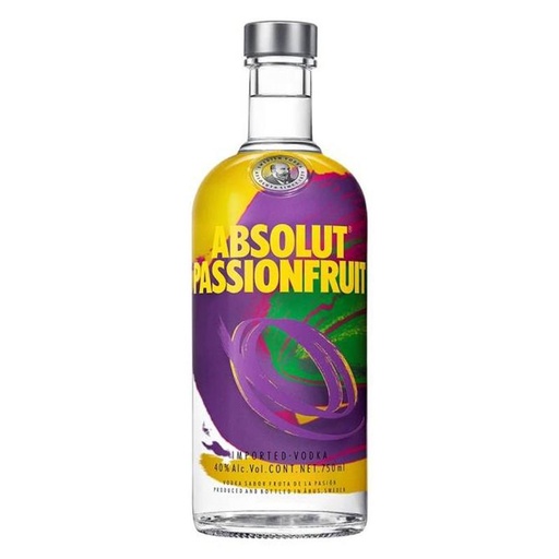 VODKA ABSOLUT PASSION FRUIT 750 ML