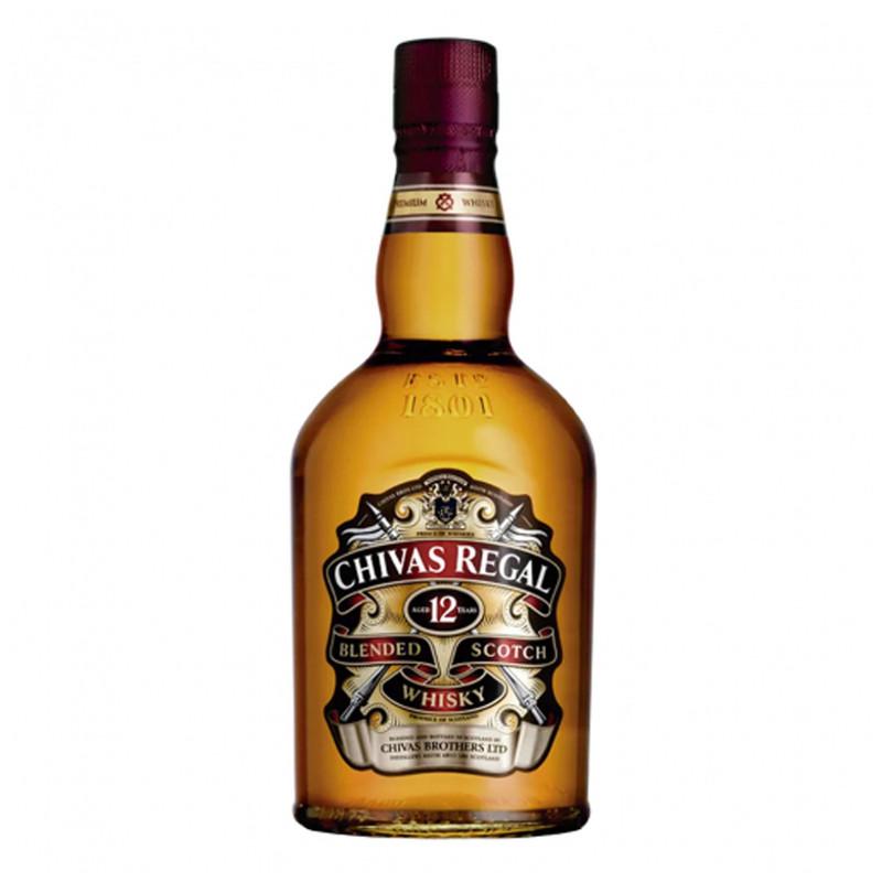 WHISKY CHIVAS REGAL 12 AÑOS 750 ML