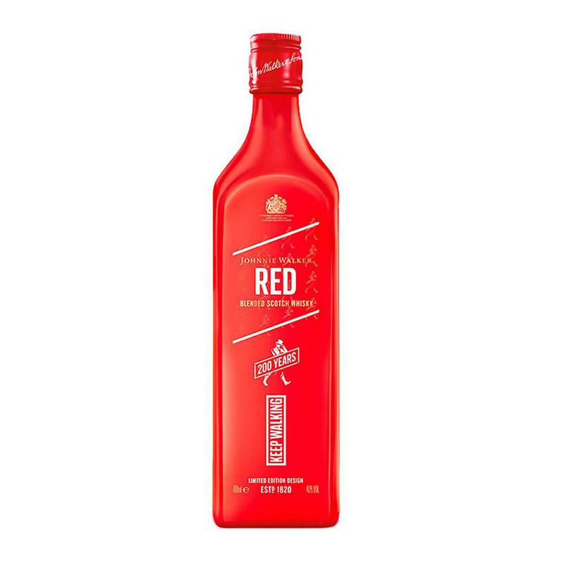 WHISKY JOHNNIE WALKER ETIQUETA ROJA 700 ML