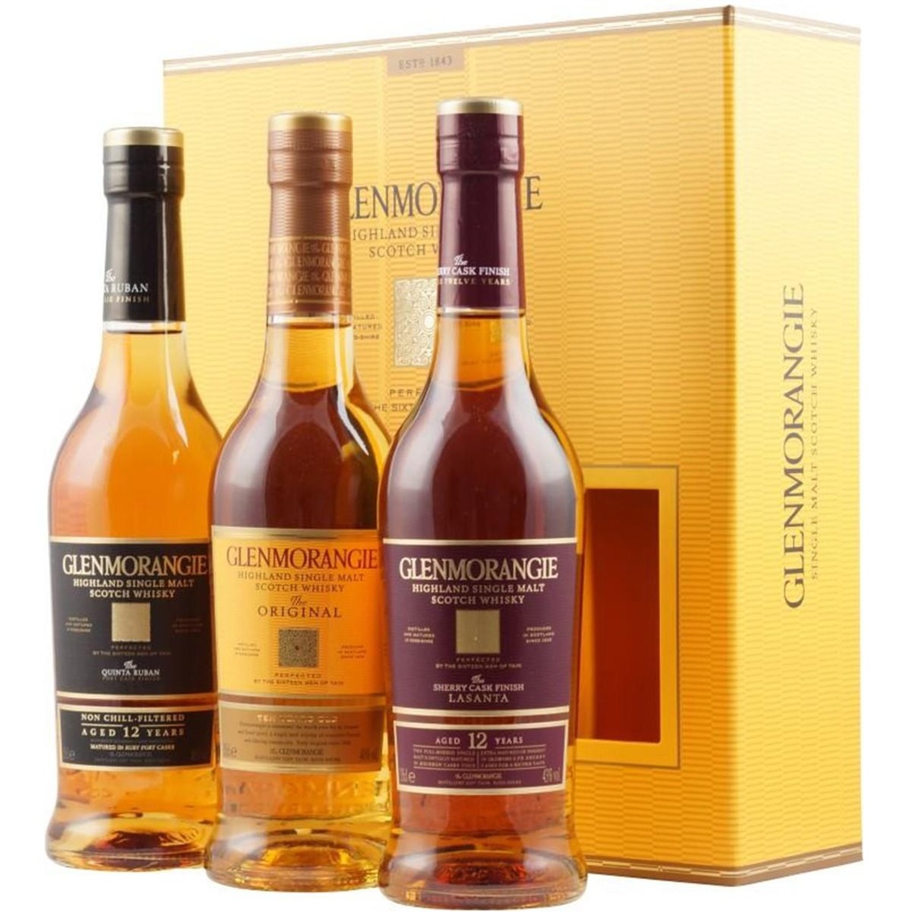 WHISKY GLENMORANGIE PAQ C-3 BT 350 350 ML