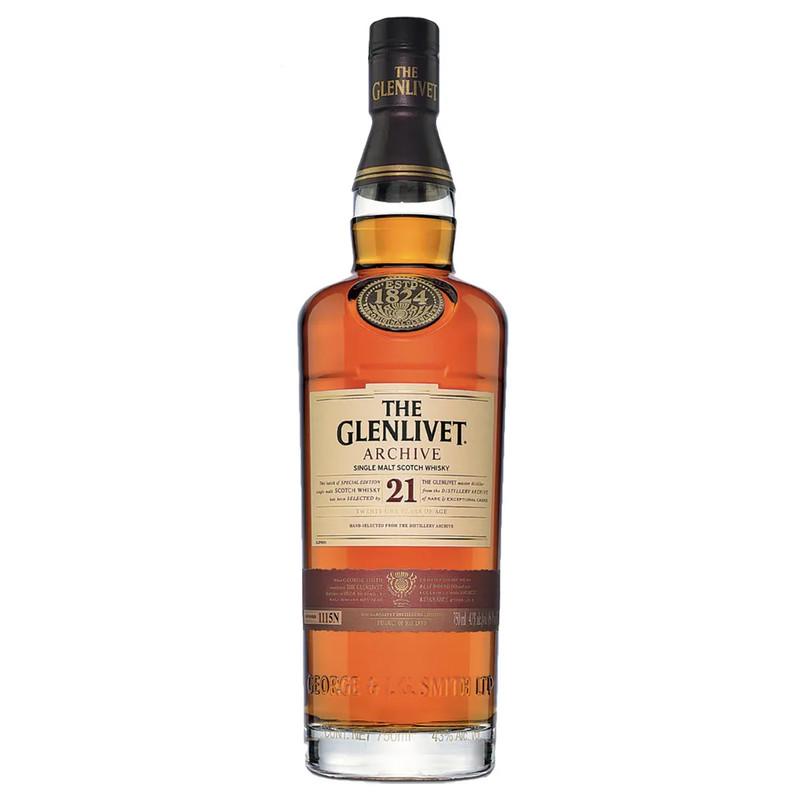 WHISKY THE GLENLIVET 21 AÑOS 750 ML