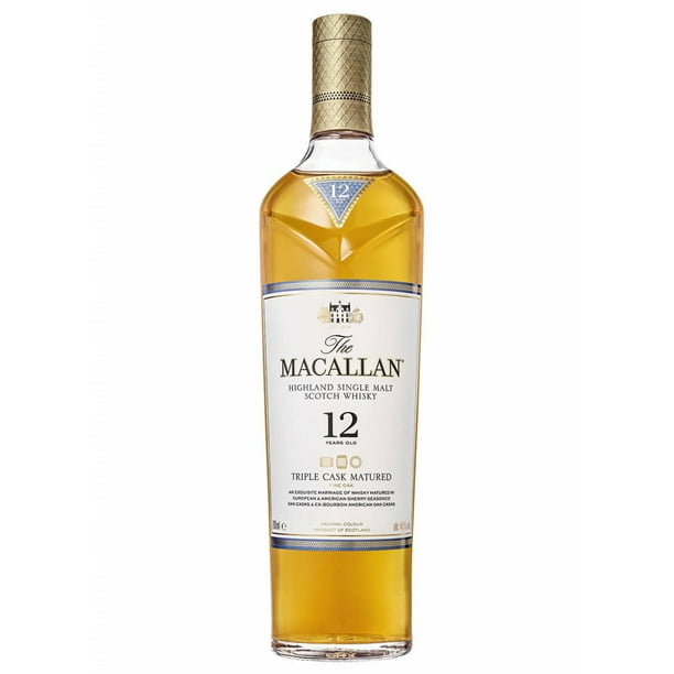 WHISKY THE MACALLAN 12 AÑOS TRPLCSCK 1.75 L