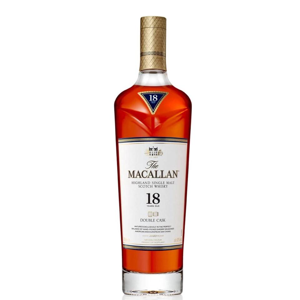 WHISKY THE MACALLAN 18 AÑOS DOUBLE CASK 700 ML
