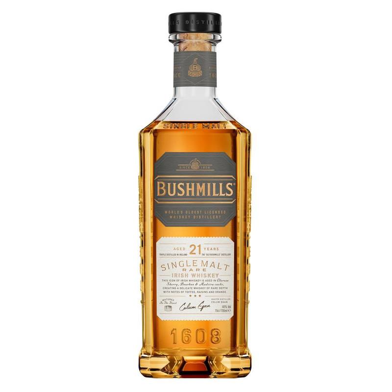 WHISKY BUSHMILLS MALT 21 AÑOS 750 ML