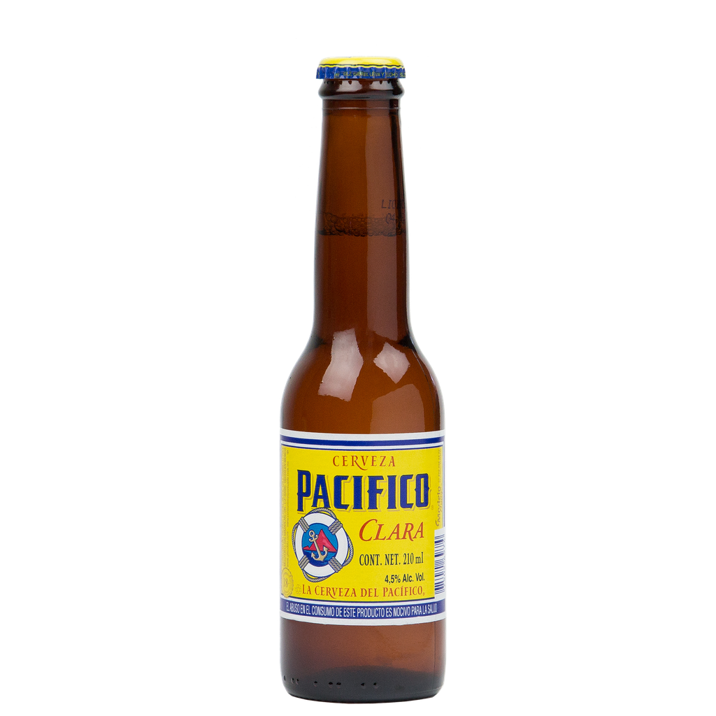 CERVEZA CERVEZA PACIFICO CLARA BOTELLA 210 ML