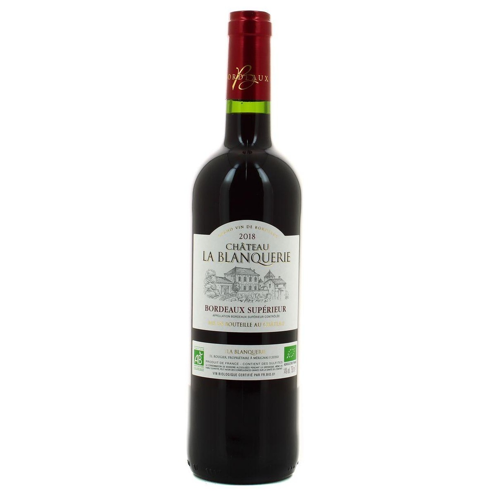 V.T. CHATEAU LA BLANQUERIE BORDEAUX SUPERIEUR 750 ML