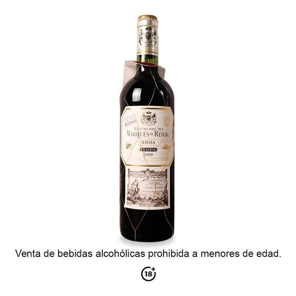 V.T. MARQUES DE RISCAL TTO 750 ML