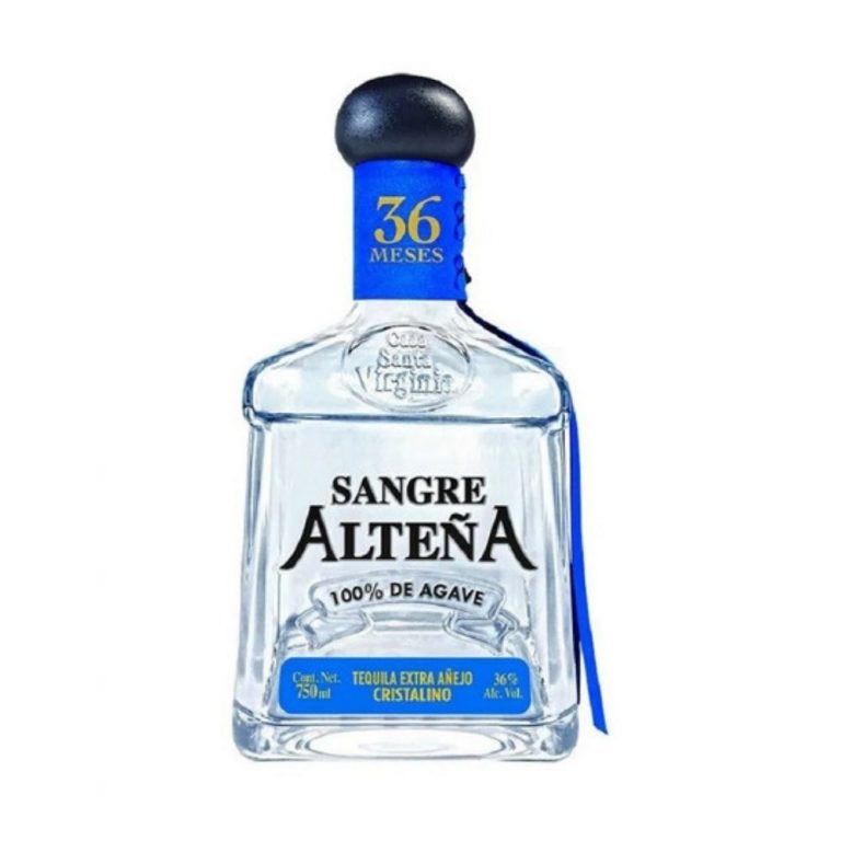 TEQUILA SANGRE ALTEÑA AÑEJO CRISTAL 750 ML