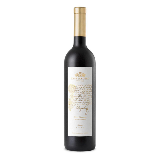 [VIT-01204] V.T. CASA MADERO GRAN RESERVA SHIRAZ 750 ML