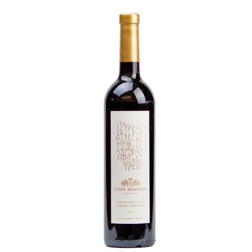 [VIT-01205] V.T. CASA MADERO GRAN RESERVA CABERNET SAUVIGNON 750 ML