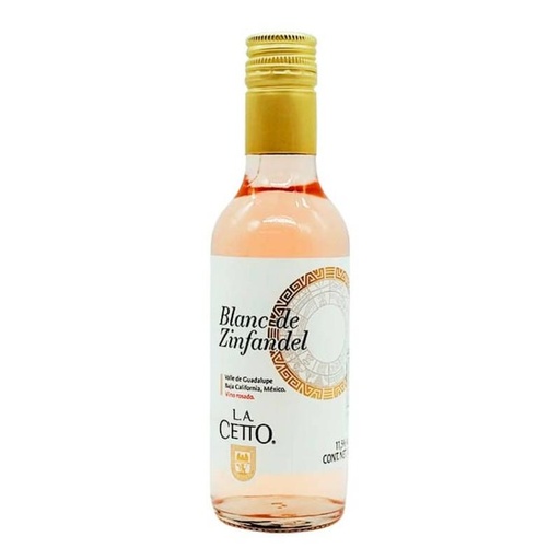 [VIR-01309] V.R. L.A. CETTO BLANC DE ZINFANDEL 187 ML