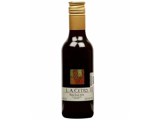 [VIT-01336] V.T. L.A. CETTO PETITE SYRAH 187 ML