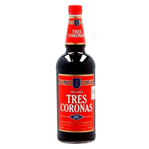 [VIN-01748] JEREZ 3 CORONAS (VIDRIO) 1 L