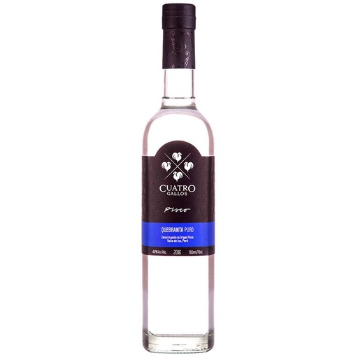 [DDA-01795] PISCO CUATRO GALLOS QUEBRANTA 700 ML