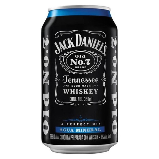 [RTD-01863] JACK DANIELS/AGUA MINERAL LATA 350 ML