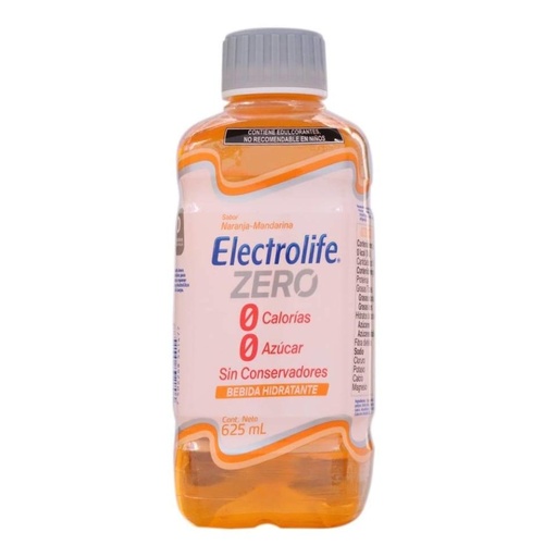[SUE-01909] ELECTROLIFE ZERO NARANJA/MANDARINA 625ML
