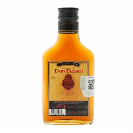 [BRA-01967] BRANDY DON PEDRO CLASICO 200 ML
