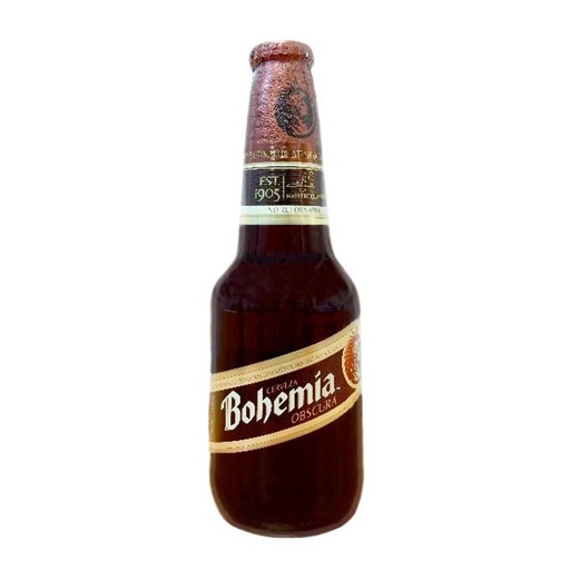 [CER-01983] CERVEZA BOHEMIA OBSCURA BT NR 355 ML