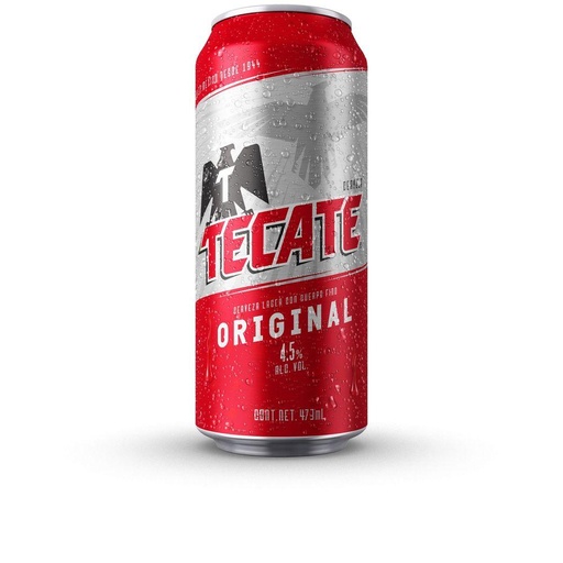 [CER-01998] CERVEZA TECATE LT 473 ML