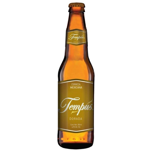 [CER-02000] CERVEZA TEMPUS DORADA BT 355 ML