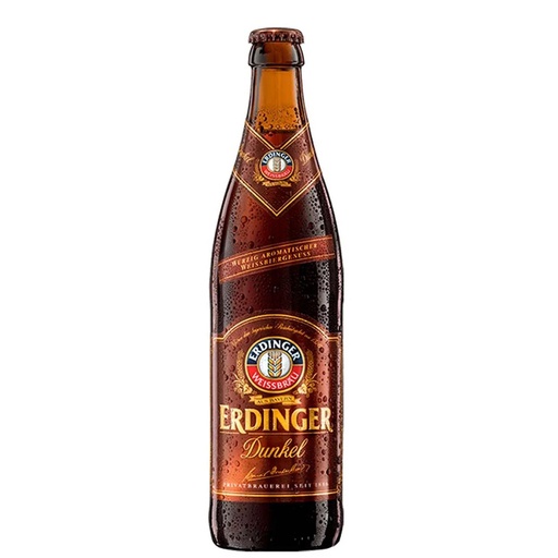 [CER-02012] CERVEZA Erdinger Weissbräu DUNKEL BOTELLA 500 ML