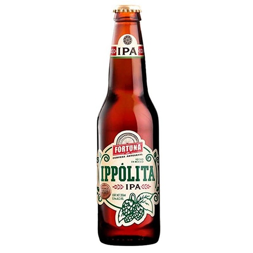 [CER-02042] CERVEZA FORTUNA IPPOLITA IPA BOTELLA 355 ML