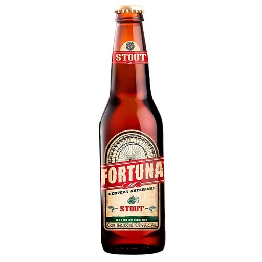 [CER-02044] CERVEZA FORTUNA STOUT BOTELLA 355 ML